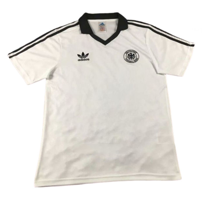 1ª Equipación Replica Camiseta Alemania Retro 1980